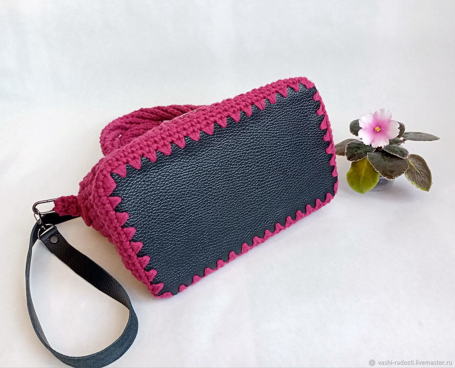 Классическая сумка: вишневая сумочка – купить онлайн на Ярмарке ...