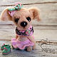 Plum dog toy. Stuffed Toys. sToryToys. Online shopping on My Livemaster.  Фото №2