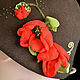 The Cloche 'poppy flowers'. Hats1. Novozhilova Hats. My Livemaster. Фото №4