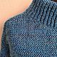 Blue suit. Suits. Knitted with love. My Livemaster. Фото №4