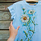 Order Camomile T-Shirt. krasa-art. Livemaster. . T-shirts Фото №3