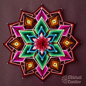 Плетеная мандала "Dharma"