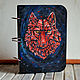 Notepad A4 "Red wolf". Notebooks. EVAG vyzhiganie i zhivopis po derevu. Online shopping on My Livemaster.  Фото №2