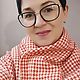 Заказать  Тканый шарф вязаный берет. Ирина (тканые шарфы) (rezan). Ярмарка Мастеров. . Комплекты головных уборов Фото №3