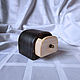 Шкатулка Комодик Bandsaw box для украшений деревянная черная. Шкатулки. Rustic Texture. Ярмарка Мастеров.  Фото №6