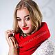 Шапка "Ангора Red". Шапки. KUDESNITSA Designer Accessories. Ярмарка Мастеров.  Фото №5