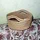 Заказать Baskets: made of jute with handles. Art-salon 'Aprel'. Ярмарка Мастеров. . Basket Фото №3