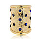 Gold ring with sapphires 3,99 ct German Kabirski. Rings. yakitoriya. Online shopping on My Livemaster.  Фото №2