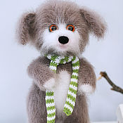 Куклы и игрушки handmade. Livemaster - original item Soft toys: Dog Fluff Crocheted Toy. Handmade.