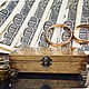 Money box by Feng Shui G. Klimt 'The Kiss'. Chests. Sector South-East. My Livemaster. Фото №12