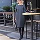 Заказать Платье свободного кроя из трикотажа джерси EGGDRESS GREY. EGGDRESS (Eggdress). Ярмарка Мастеров. . Платья Фото №3