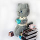 Cat Vaska. Author toy. knitted kitty. Stuffed Toys. fairy Polina. Online shopping on My Livemaster.  Фото №2
