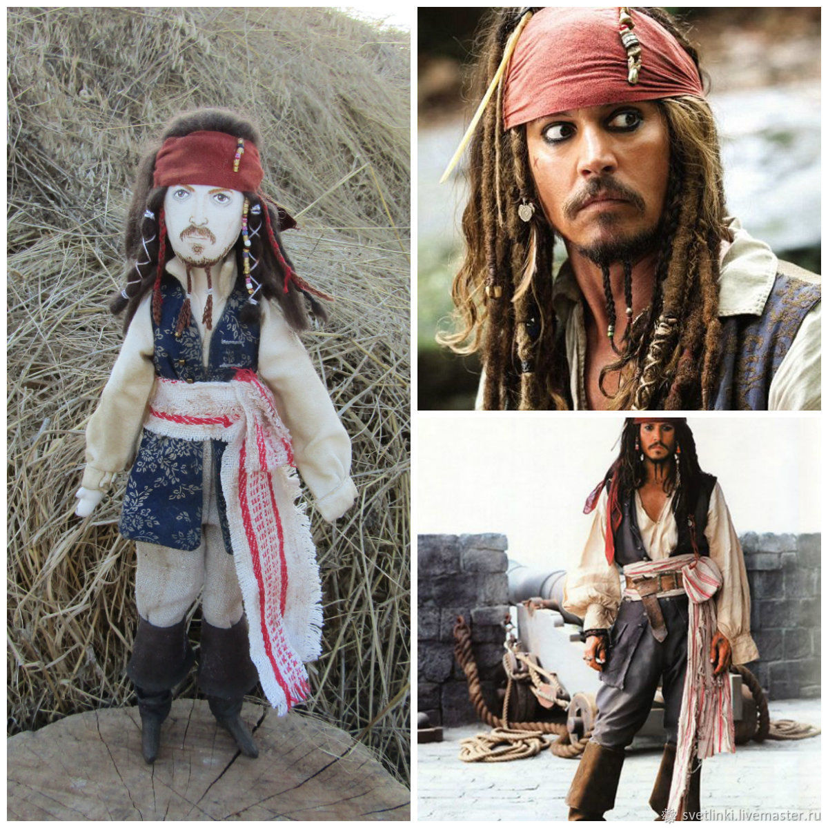 jack sparrow doll