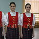 The vest and Blouse 'Tartan', Vests, Moscow,  Фото №1