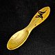 Hiking spoon made of juniper with a Swallowtail pattern. Spoons. Collectible wooden spoons. Online shopping on My Livemaster.  Фото №2
