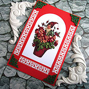 Сувениры и подарки handmade. Livemaster - original item Greeting card Flower Boy. Handmade.