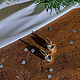 Факрутные серьги-кольца с кристальными сердечками. Серьги классические. Дарья (ms.brooch). Ярмарка Мастеров.  Фото №5