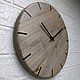 Заказать Часы из слэба дерева с разметкой смолой. Akutrau Woodworking. Ярмарка Мастеров. . Часы классические Фото №3