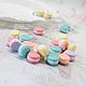 Комплект Macarons. Браслет из бусин. Екатерина Белоножко (belkaukrashenya). Ярмарка Мастеров.  Фото №4