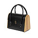 Classic bag - CEILI-made of genuine black leather and wood, Classic Bag, Moscow,  Фото №1