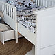 Детская раздвижная кровать домик с бортиком STAR от года. Мебель для детской. Мебельная фабрика SIMBA. Ярмарка Мастеров.  Фото №6