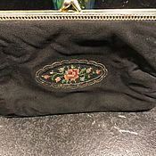 Винтаж ручной работы. Ярмарка Мастеров - ручная работа Cosmetic bag, handmade, silk, Austria. Handmade.