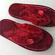 Flip flops from Mouton ' cherry', Slippers, Moscow,  Фото №1