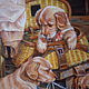 Заказать "Озорные щенки", картина в технике масляной живописи. ArtStudio Mari*S. Ярмарка Мастеров. . Картины Фото №3