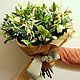 Букет из Хелеборусов.Весенние цветы Первоцветы в подарок. Букеты. DARK FLORIST Флористика Декор ЦВЕТЫ. Ярмарка Мастеров.  Фото №5