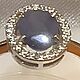 Кольцо с природным сапфиром без обработки 1.45ct, 925, Кольца, Москва,  Фото №1
