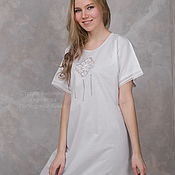 Одежда handmade. Livemaster - original item Shirt with embroidery for baptism and not only 42-48 p.. Handmade.