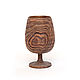 Order Wooden wine glass made of Siberian Elm wood G4. ART OF SIBERIA. Livemaster. . Wine Glasses Фото №3