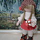  Красная шапочка, Интерьерная кукла, Ульяновск,  Фото №1