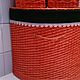 Плетёный набор для ванной комнаты 6. Корзины. Марина Д.. Интернет-магазин Ярмарка Мастеров.  Фото №2
