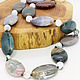 Order Chalcedony beads 51 cm (moss quartz, chalcedony). Selberiya shop. Livemaster. . Beads2 Фото №3
