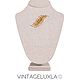 Винтаж: Винтажная брошь «Лист» от HATTIE CARNEGIE. Броши винтажные. Vintage Lux LA. Ярмарка Мастеров.  Фото №4