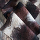 Кофе со сливками -  нуно-войлочный шарф бежевый коричневый, Шарфы, Москва,  Фото №1