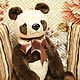 Тедди панда Трюфелька 45см, Мягкие игрушки, Рязань,  Фото №1