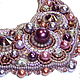 Necklace 'Purple chic'. Necklace. Handmade jewelry - Ulyana Moldovyan. My Livemaster. Фото №4
