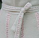 Wool maxi skirt with long belt. Skirts. TANYA MUZAIKA. Online shopping on My Livemaster.  Фото №2