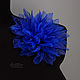 Stylish Accent Necklace Blue (705) (378) Designer Jewelry. Brooch-clip. Svetlana Parenkova (parenkova). My Livemaster. Фото №5
