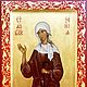 DIMENSIONAL ICON OF XENIA the Blessed. Saint Xenia. Icons. Icon_svyatyobraz Anna. Online shopping on My Livemaster.  Фото №2