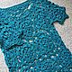 Order Dress 'Yoke-1' handmade. hand knitting from Galina Akhmedova. Livemaster. . Dresses Фото №3