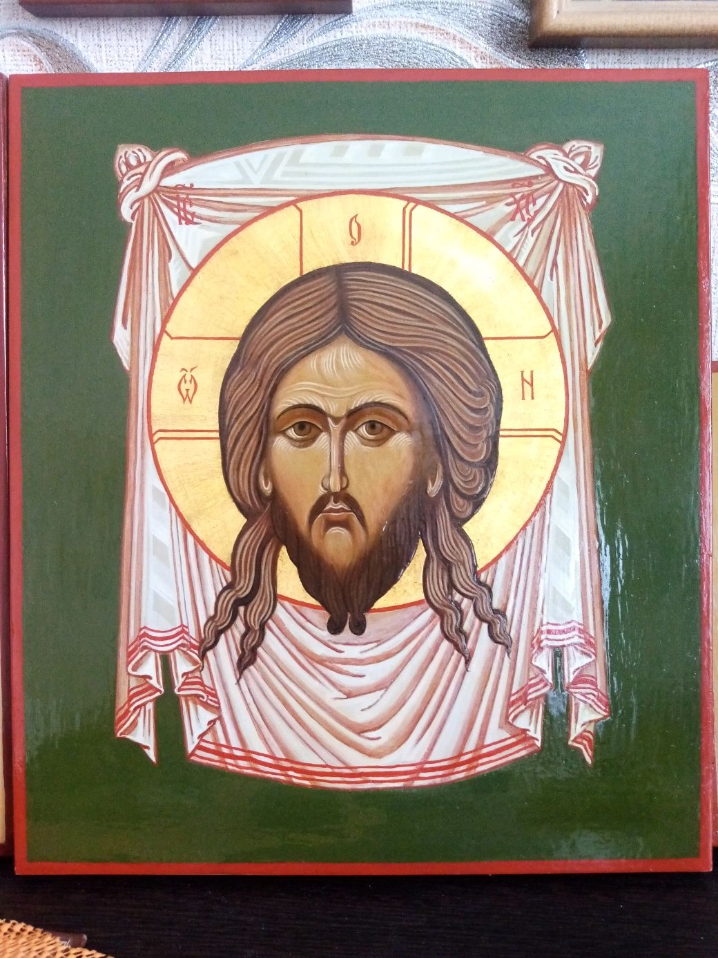 Икона "Спаситель" в интернет-магазине Ярмарка Мастеров по цене 18000 ...