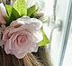 Заколка с цветами из полимерной глины. Заколки. Мария Голубцова (Top-Flower). Ярмарка Мастеров.  Фото №6