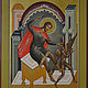 Икона Святой Великомученник Никита(Бесогон), Иконы, Иваново,  Фото №1