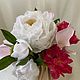 Заказать Композиция с цветами из холодного фарфора. Флера Flowers. Ярмарка Мастеров. . Композиции Фото №3