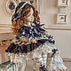 la mueca de stephanie. Autor de una textil de la muñeca. Boudoir doll. Albina (AlbinaDolls). Ярмарка Мастеров.  Фото №6