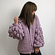 Lavender cardigan. Cardigans. SHAPAR - knitting clothes. My Livemaster. Фото №5