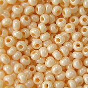 Материалы для творчества handmade. Livemaster - original item 10 gr 10/0 Czech beads Preciosa 16292 cream alabaster neprozr. Handmade.